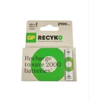 ราคา ถ่านชาร์จ GP Recyko+ Ni-Mh AA 2100 mAh แพค 4 ก้อน แพ็คเกจใหม่ล่าสุดรักษ์โลกมากขึ้น (29960273567)