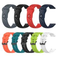 ราคา สายนาฬิกาข้อมือซิลิโคน 20MM 22MM สีแคนดี้ สําหรับ Huami Amazfit BIP 5 3 3 Pro U S Lite GTR Mini GTR3 Pro 42mm 47mm GTR2 GTR4 GTR2E 2 3 4 Bip5 GTS (25126482318)