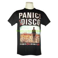 ราคา เสื้อวง Panic At The Disco ไซส์ยุโรป แพนิค! แอท เดอะ ดิสโก้ PTA1600 ลายวงดนตรีร็อค เดธเมทัล Rockyeah (7314835945)
