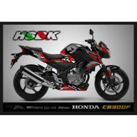 ราคา สติ๊กเกอร์แต่งลายรถ Honda CB300F ตัวเก่า2015 ลาย HSBK (8968280372)