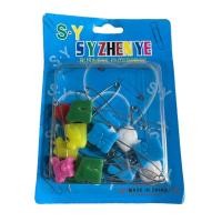 ราคา เข็มกลัดหลากสี เข็มกลัดอันใหญ่ เข็มกลัดคนท้อง (20987532823)