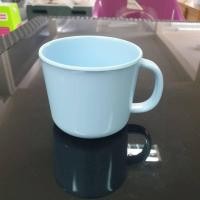 ราคา แก้วกาแฟสีฟ้าเมลามีนขนาด3นิ้ว ตราถ้วย1 ใบ (27017616093)