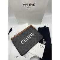 ราคา ❌SOLD❌Used like new Celine Small Pouch in triomphe ปี 23 (26509150965)