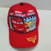 ราคา หมวกแก๊ป car Mcqueen คาร์ ด้านหลังเมนเมจิกเทปปรับขนาดได้ค่ะ (1619497639)