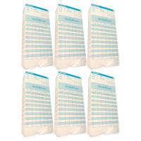 ราคา SCHLONGEN Time Card บัตรตอก บัตรวันทึกเวลา ชลองเกน SLG-309 6 แพ็ค(600 แผ่น) (17503363909)