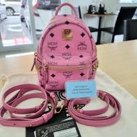 ราคา ๊Used in good condition MCM x mini สีชมพู (13344695154)