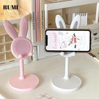 ราคา รูมิ‌ ขาตั้งโทรศัพท์มือถือ,ที่วางโทรศัพท์นักเรียนตั้งโต๊ะแบบปรับได้,รูปกระต่ายขนาดเล็กบ้านเซลฟี่สดขี้เกียจสนับสนุนชั้นวางแผ่นโทรศัพท์แท็บแล (41553222773)