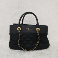 ราคา กระเป๋า LYN ผ้าผสมหนังเทียมสีดำ มีสายยาว สามารถถือได้ สะพายขึ้นไหล่ได้ค่ะ (28922817047)