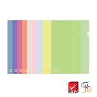 ราคา Elephant ตราช้าง แฟ้มใส แฟ้มซองพลาสติก ซองใส่เอกสาร ขนาด A4 No.405A4 จำนวน 12 แฟ้ม (17096636751)