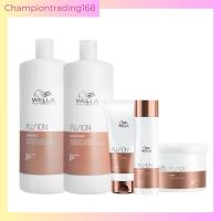 ราคา WELLA FUSION INTENSE REPAIR 200 250 500 1000 ML.แชมพู ครีมนวดผม มาส์ก สำหรับผมแห้งเสีย เสริมความแข็งแรงให้เส้นผม (27023327616)