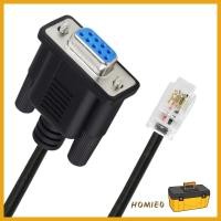 ราคา Homie0 ความทนทาน RJ9 4P4C ชาย DB9 RS232 หญิง 9 Pin คอนโซลสายที่มีประสิทธิภาพ (27329413982)