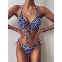 ราคา Bikini บิกินี่ บิกินี่ลายเสือดาว ชุดว่ายน้ำลายเสือดาว (พร้อมส่ง) (8122644913)