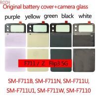 ราคา ของแท้ ฝาครอบแบตเตอรี่ ด้านหลัง และเลนส์กล้อง แบบเปลี่ยน สําหรับ Samsung Galaxy Z Flip3 5G Z Flip 3 F711 F711B F711U (24525591193)