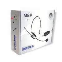 ราคา MBV M1 ไมค์คาดหัว ไร้สาย ไมค์ลอย ไมค์ 1ตัว ไมค์ลอยคาดศรีษ ชุดรับ-ส่งไมโครโฟนไร้สายแบบพกพา WIRELESS MICROPHONE UHF (28381141799)