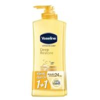 ราคา Vaseline วาสลีน อินเทนซีฟ แคร์ ดีพ รีสโตร์ โลชั่น 300 มล. แพ็คคู่ (22658174704)