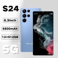 ราคา Galaxy S24 5G 6.3นิ้ว โทรศัพท์มือถือ 16GB+1TB Smartphone 32+64MP NFC ของแท้100% โทรศัพท์สมา 7000mAh (29762984591)