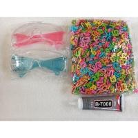 ราคา ชุดทำแว่นตาสงกรานต์ติดอักษร แว่นคละสี30ชิ้น+กาว+ตัวอักษรอ่านรายละเอียดด้านล่าง (27928694526)