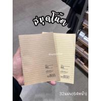 ราคา [MUJI] สมุดโน้ตถนอมสายตา (มีเส้น) (21865526807)