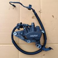 ราคา ชุดคาลิเปอร์เบรกหน้า FORZA350 รหัส 45150-K0B-T01 เเท้ มือสอง (21596753946)