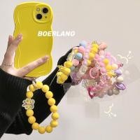 ราคา พร้อมส่งสายคล้องโทรศัพท์มือถือ สายคล้อง Baby three สายคล้องข้อมือพวงกุญแจลูกปัด สายจับลูกปัดไข่มุก (24086871312)