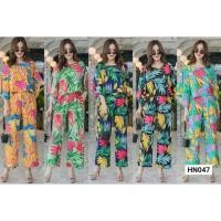 ราคา เซทเสื้อคอปาด ปีกผีเสื้อ กับกางเกงขายาวเอวสูง ชุดเซ็ท ชุดใส่สงกรานต์ (26530822826)