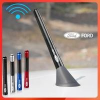 ราคา Rto NewMetal เสาอากาศรถยนต์เปลี่ยนโลโก้รถสั้นหลังคารถเสาอากาศวิทยุสําหรับ Ford Fiesta EcoSport ESCORT Ranger Mondeo Mustang FOCUS 2 3 4 5 (23272894455)