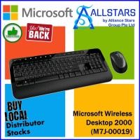ราคา Microsoft Wireless Desktop 2000 (M7J-00019) (รับประกัน 3 ปีด้วย Microsoft 8001013659) (29283245683)