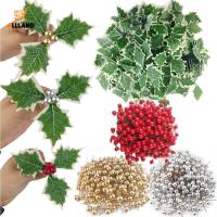 ราคา กิ่งไม้สนประดิษฐ์ กิ่งไม้เบอร์รี่สีแดง ต้นสนประดิษฐ์ สีเขียว สําหรับตกแต่งคริสต์มาส DIY (22980082132)