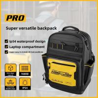 ราคา กระเป๋าเป้เครื่องมือ/ช่างไฟฟ้า/แข็งแรง/พกพา/ผ้าใบ/หนา/ทนทาน/ฮาร์ดแวร์/กระเป๋าสะพายสองข้างหลายฟังก์ชัน (40053163647)