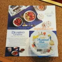 ราคา Diamond Grains กราโนล่าธัญพืชอบกรอบ**3 ชิ้นต่อ 1 ออเดอร์** (47919435)