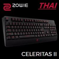 ราคา ZOWIE GEAR CELERITAS II Mechanical Gaming Keyboard w. RTR Technology KeyThai #323 (549134888)