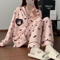 ราคา ✅พร้อมส่ง✅ ชุดนอนคิตตี้ เสื้อแขนยาว+กางเกงขายาว (29079921215)