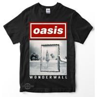 ราคา เสื้อยืดวง Oasis - เสื้อยืดพรีเมี่ยม ONDERWALL รุ่น Oasis Britpop เสื้อยืดคอตตอน กระบวนการพิมพ์ (28876137344)