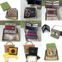 ราคา สอบถามstockก่อนกดสั่ง Gucci wallet 8cards กระเป๋าสตางค์ ใบสั้น กุชชี่ งู เสือ ผึ้ง ผู้ชาย ของแท้ ️ส (28363524421)