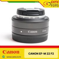 ราคา USED Canon EF-M 22mm F2 STM M Mount YC (28472839089)