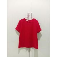 ราคา เสื้อชีฟอง ผ้าไม่บาง สีชมพูบานเย็น ไม่ต้องใส่ซับใน (6761097229)