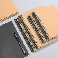 ราคา Jibbyhomeสมุดโน๊ตสันห่วงปกดำ/น้ำตาล ขนาด B5 A5 มีเส้น #W-0017 (27152732414)