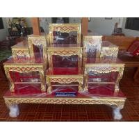 ราคา โต๊ะหมู่ปิดทอง ลายดอกพิกุล หมู่9หน้า10 โต๊ะหมู่บูชา (15097537320)