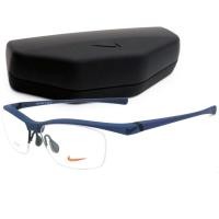 ราคา Nike Fashion แว่นตา รุ่น 7070 C-5 สีน้ำเงิน กรอบเซาะร่อง ขาข้อต่อ พลาสติก พีซี เกรด เอ (สำหรับตัดเลนส์) Eyewear Top (7510567634)