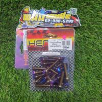 ราคา น็อตแคร้งเครื่องเลส/ (หัวเจาะ) KSR ชุบสีน้ำเงิน รหัสสินค้า 026346 (3011190249)