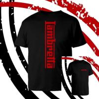 ราคา เสื้อยืด คอกลม แขนสั้น LAMBRETTA สกรีน Flex pu ขอบสวย คมชัด ผ้า S-5XL (41203546505)