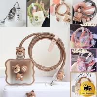 ราคา ชุดพันสาย เคสหัวชาร์จ ลายการ์ตูน ตัวถนอมสาย USB 20w 18w Cable Bite (เคสสายชาร์จ) (25770007756)