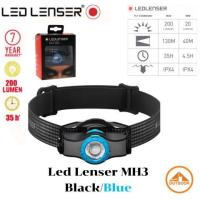 ราคา Led Lenser MH3 Headlamp #Black/Blue ไฟฉายคาดหัวเดินป่าสว่าง 200 ลูเมน (4742869962)
