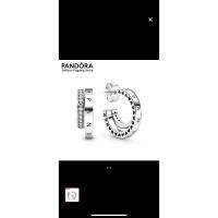 ราคา pandora ต่างหู Logo Panพร้อมส่ง แท้100 (23549303765)