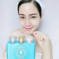 ราคา [ครีม3กระปุก] ครีมทาหน้า ครีม หน้า ขาว ลดรอยสิว ฝ้า ฝ้าจาง ฝ้าหาย ครีมทาฝ้า สกินแคร์ ครีมหน้าใส สิว (4631646557)