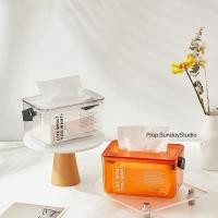 ราคา Prop.sundaystudio พร้อมส่ง กล่องใส่กระดาษทิชชู่ กล่องใส่ทิชชู่ กระดาษทิชชู่ ทิชชู่ ใส่ทิชชู่แบบใส กล่องทิชชู่ (14721439871)