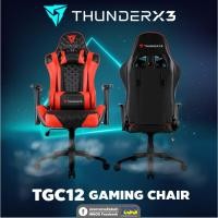ราคา พร้อมส่ง เก้าอี้เกมส์ THUNDER X3 TGC12 GAMING CHAIR (RED) สินค้ารับประกัน 1 ปี (6435816749)