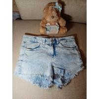 ราคา กางเกงยีนส์ขาสั้นมือสองยี่ห้อH&M (7667243608)