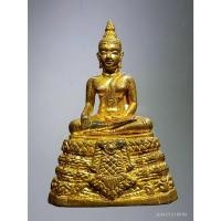 ราคา Antig Fast 5677 รูปหล่อพระพุทธ ฐานผ้าทิพย์ เนื้อทองทิพย์ หล่อก้นถ้วย ไม่ทราบที่พระสวยครับองค์นี้ (27205857300)