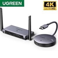 ราคา ส่งจากไทย Ugreen เครื่องขยายสัญญาณ HDMI ไร้สาย 4K 30Hz 2.4GHz+5GHz 50 เมตร HDMI VGA DualInterface ต่อแล็ปท็อป โปรเจคเตอร (25845388010)